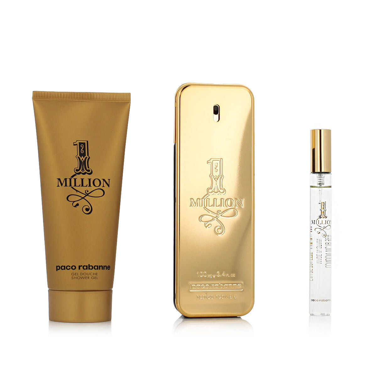 Paco Rabanne Set De Parfum Homme Paco Rabanne 1 Million Edt 3 Pièces