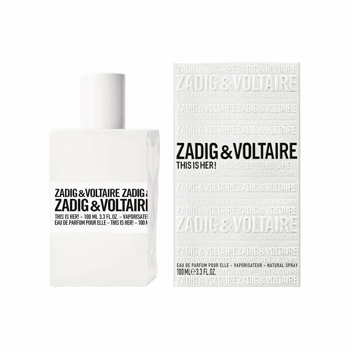 Zadig & Voltaire Parfum Femme Zadig & Voltaire Edp This Is Her! 100 Ml
