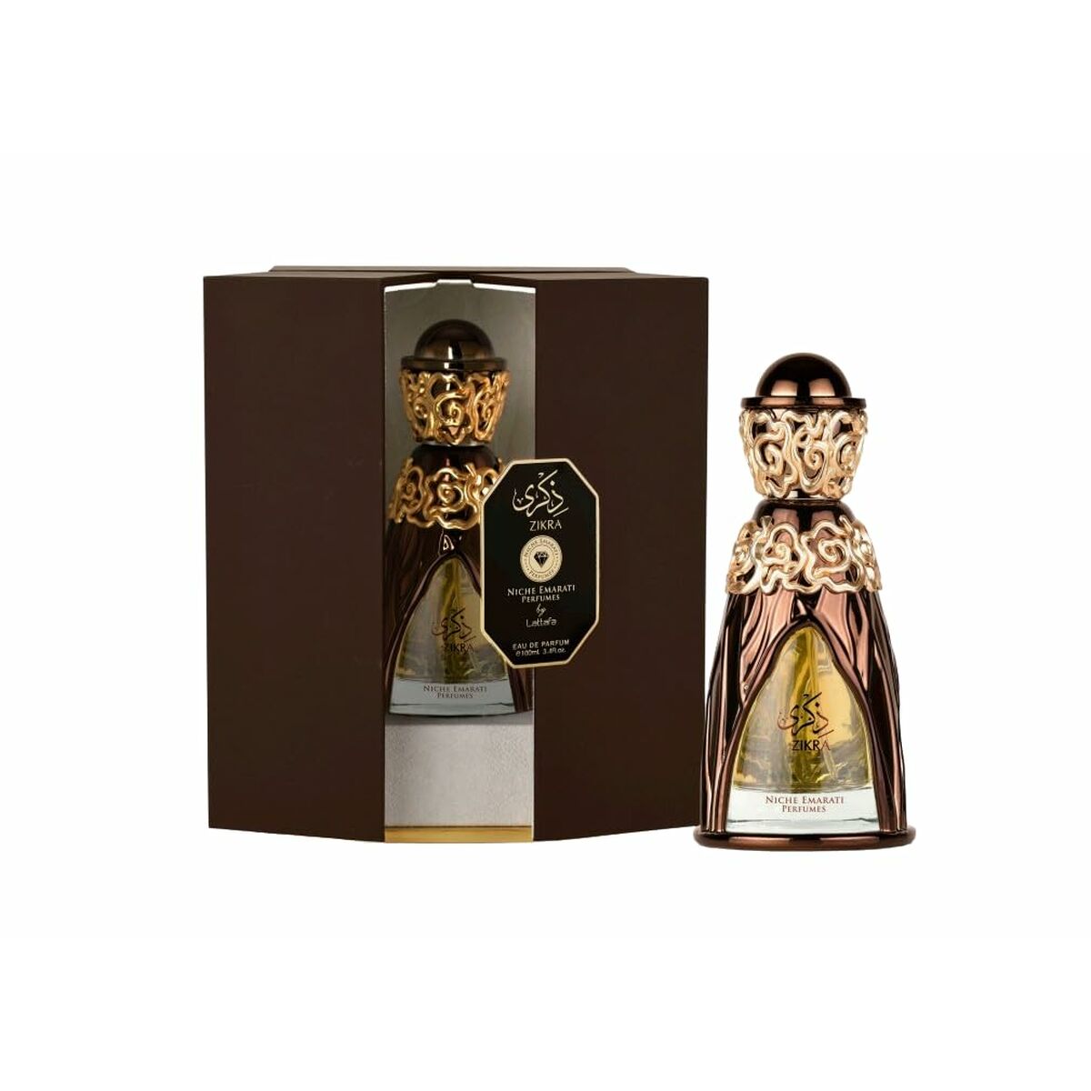 Lattafa Parfum Unisexe Lattafa Niche Emarati Zikra Edp 100 Ml