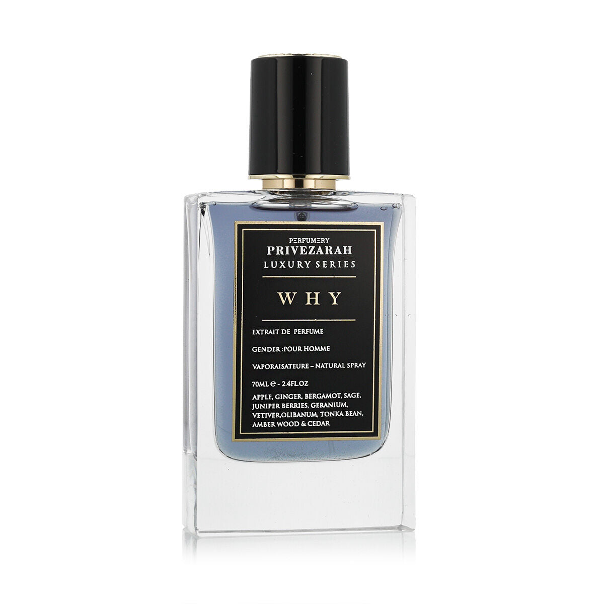Prive Zarah Parfum Homme Prive Zarah Why 70 Ml