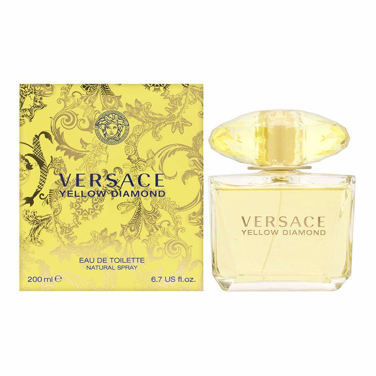 Versace Parfum Femme Versace Edt Yellow Diamond 200 Ml
