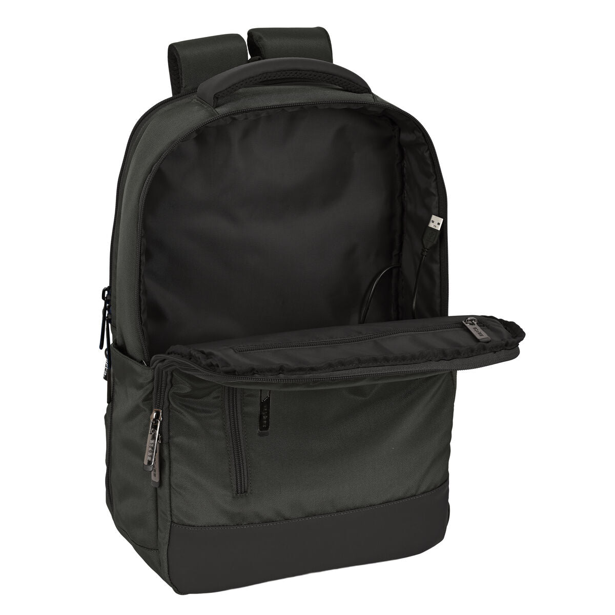 Safta Sac À Dos Pour Portable Et Tablette Avec Sortie Usb Safta Business Gris (29 X 44 X 15 Cm)