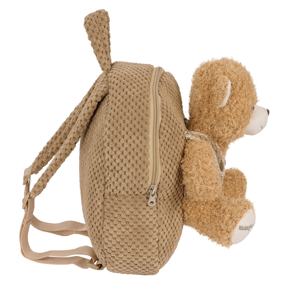 Safta Sac À Dos Enfant Safta Ours En Peluche Marron 23 X 27 X 7,5 Cm