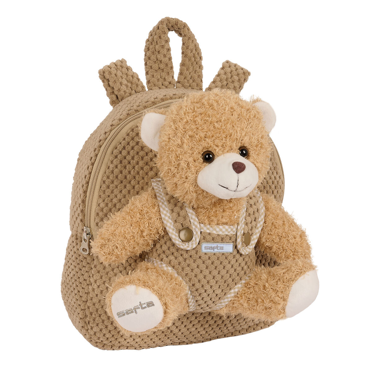 Safta Sac À Dos Enfant Safta Ours En Peluche Marron 23 X 27 X 7,5 Cm