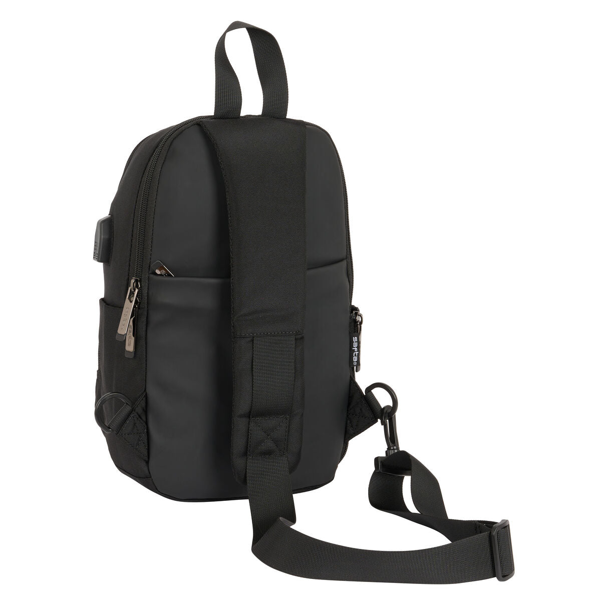 Safta Sac À Dos Safta Black Noir 18 X 34 X 12 Cm