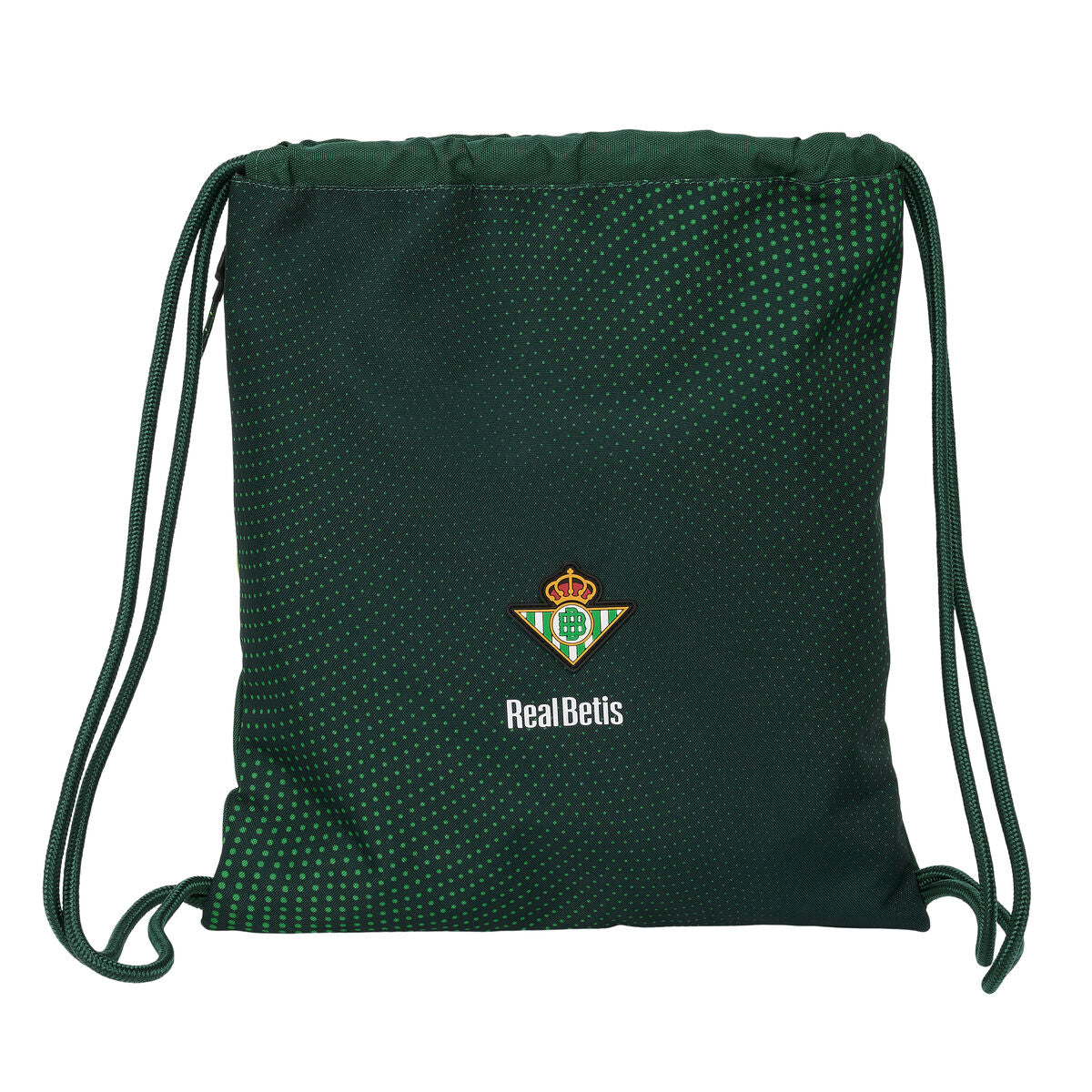 Real Betis Balompié Sac À Dos Serré Par Des Ficelles Real Betis Balompié Vert 35 X 40 X 1 Cm