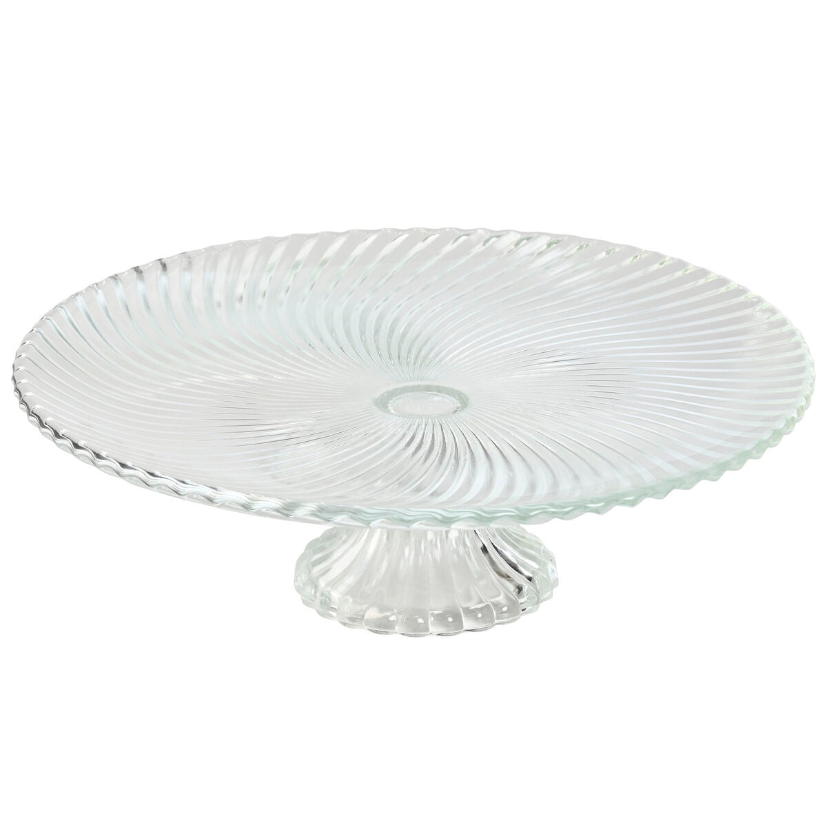 Home Esprit Assiette Plate Home Esprit Transparent Verre 31 X 31 X 9,5 Cm