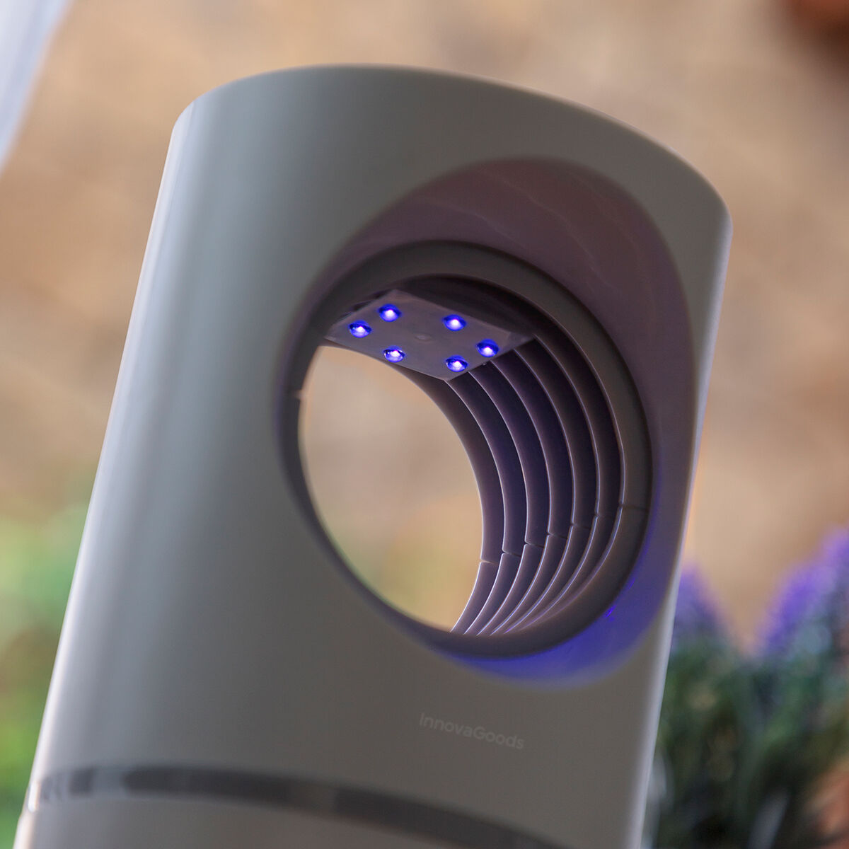 Innovagoods Lampe Anti-Moustiques À Aspiration Kl Virvel Innovagoods