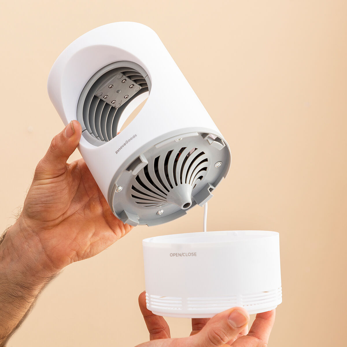 Innovagoods Lampe Anti-Moustiques À Aspiration Kl Virvel Innovagoods