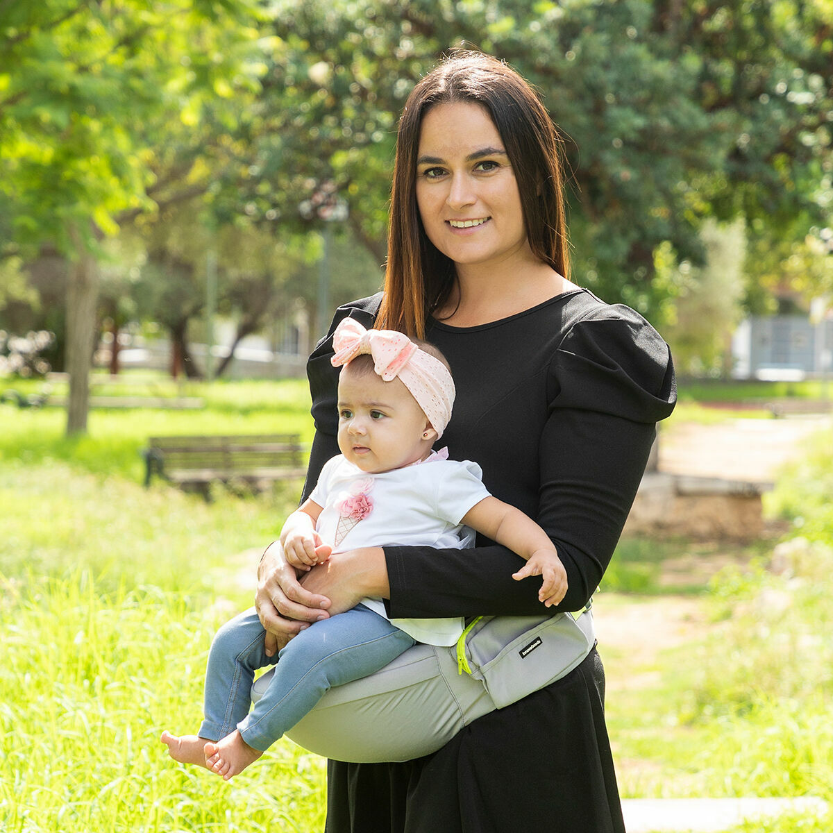 Innovagoods Ceinture Porte-Bébé Évolutive Avec Poches Seccaby Innovagoods