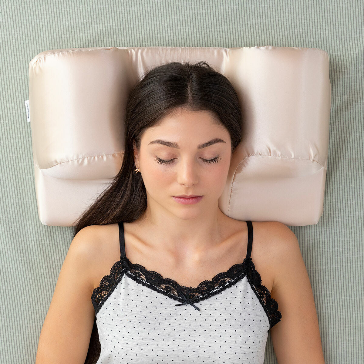 Innovagoods Oreiller Cervical Anti-Rides Avec Housse En Satin Youthlow Innovagoods