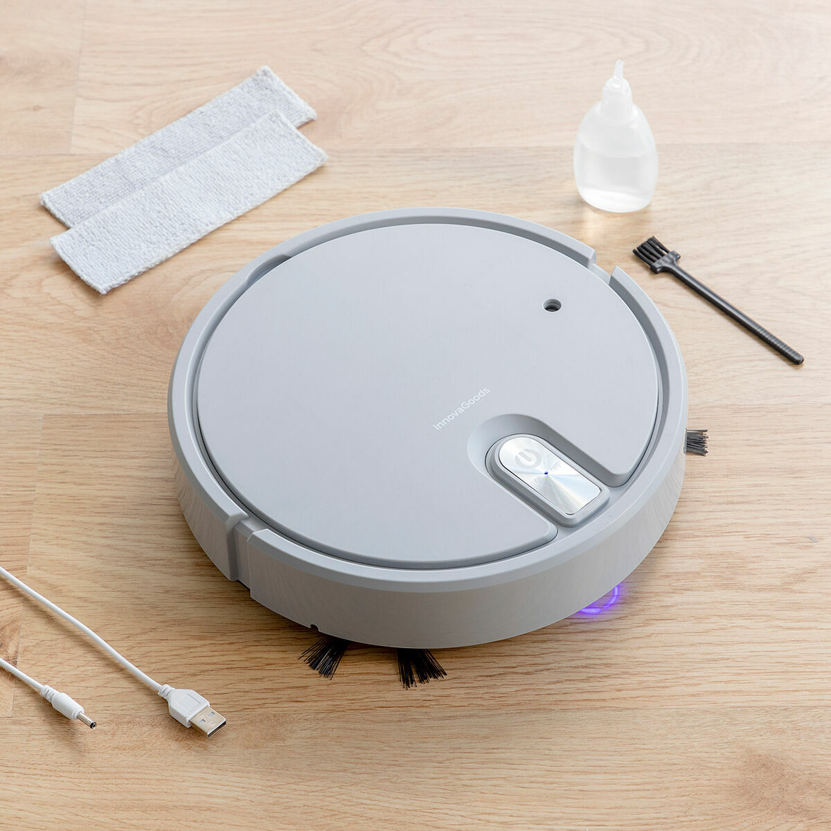 Innovagoods Robot Aspirateur Rechargeable Multifonction 5 En 1 Varob Innovagoods