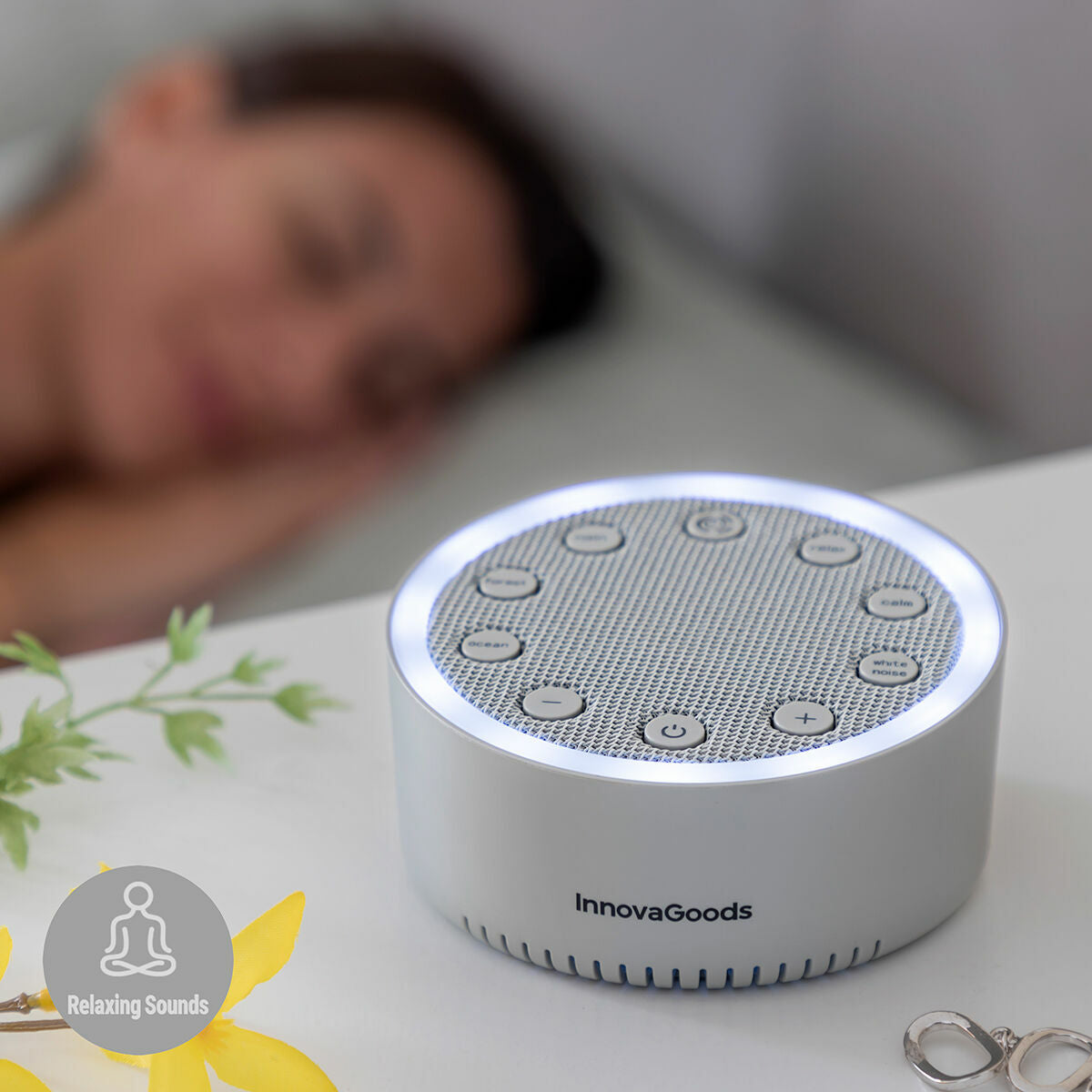 Innovagoods Machine À Bruit Blanc Pour Dormir Slewel Innovagoods
