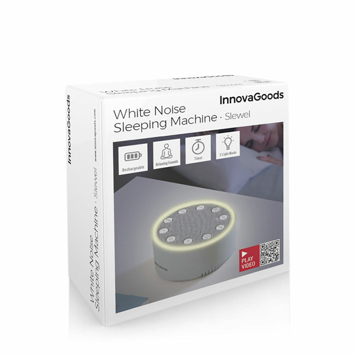 Innovagoods Machine À Bruit Blanc Pour Dormir Slewel Innovagoods