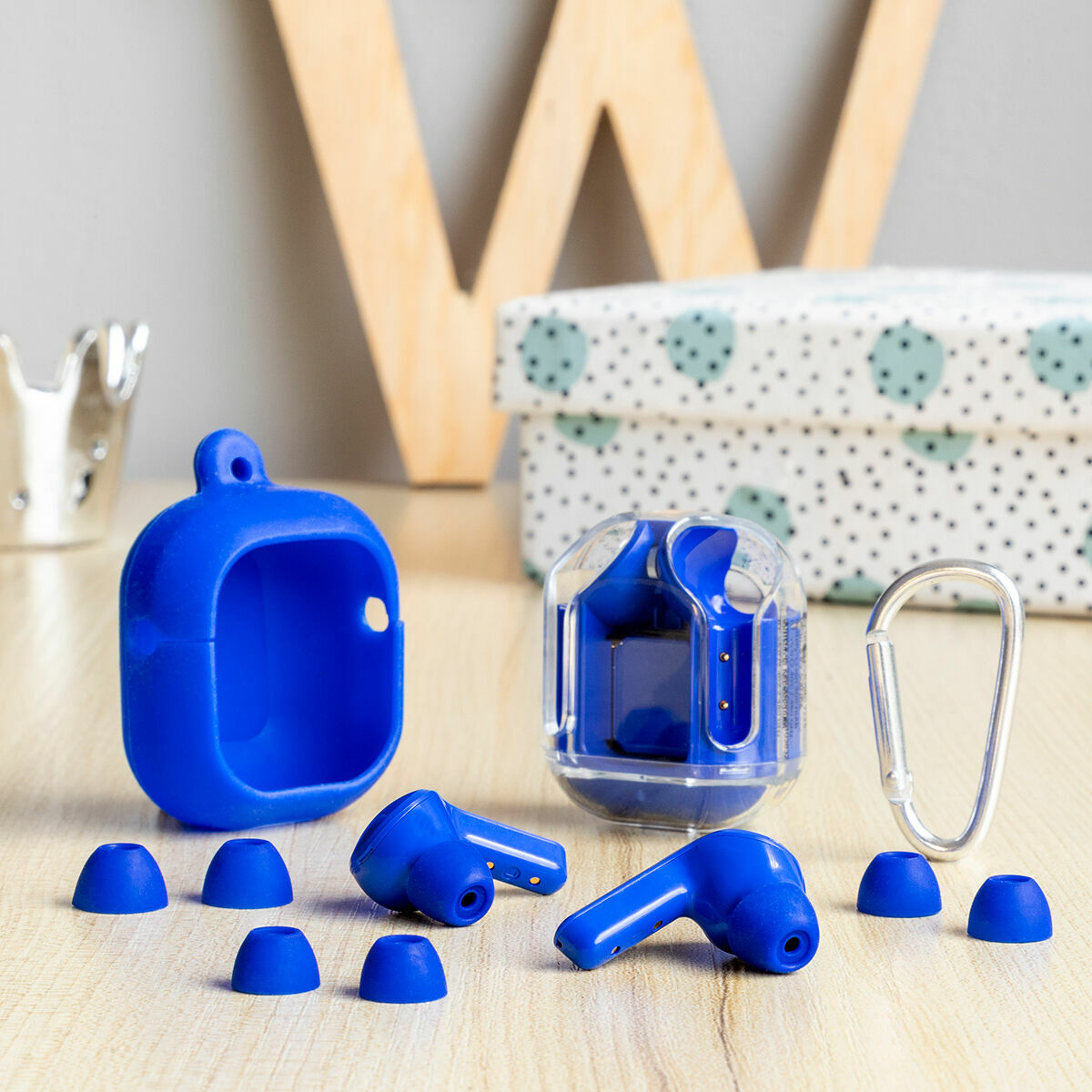 Innovagoods Écouteurs Sans Fil Avec Étui De Charge Blue Innovagoods