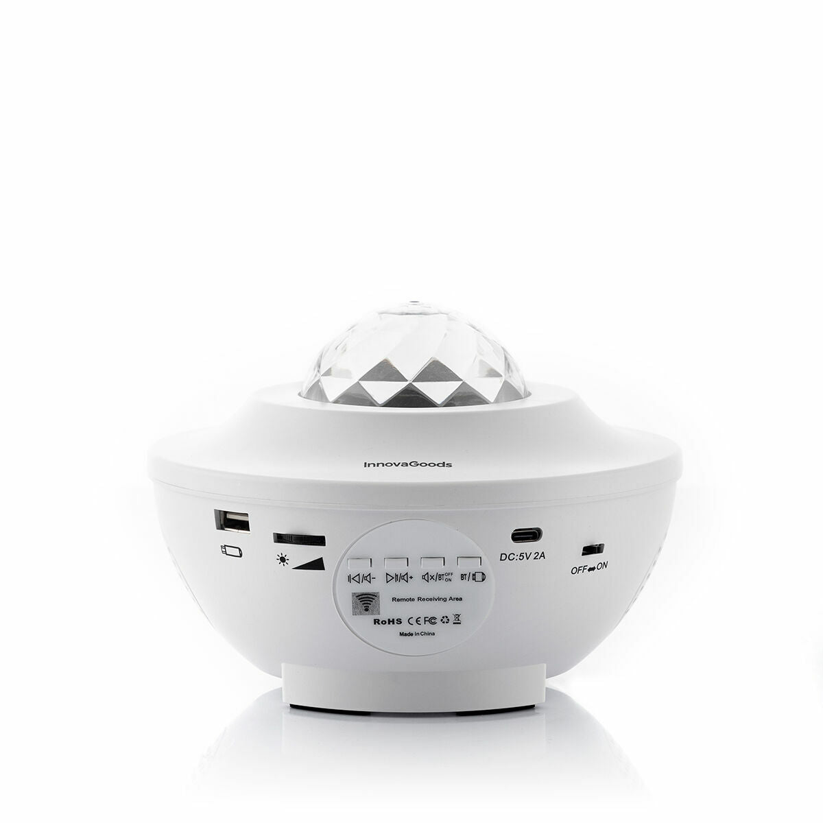 Innovagoods Projecteur D'étoiles Led Avec Haut-Parleur Sedlay Innovagoods