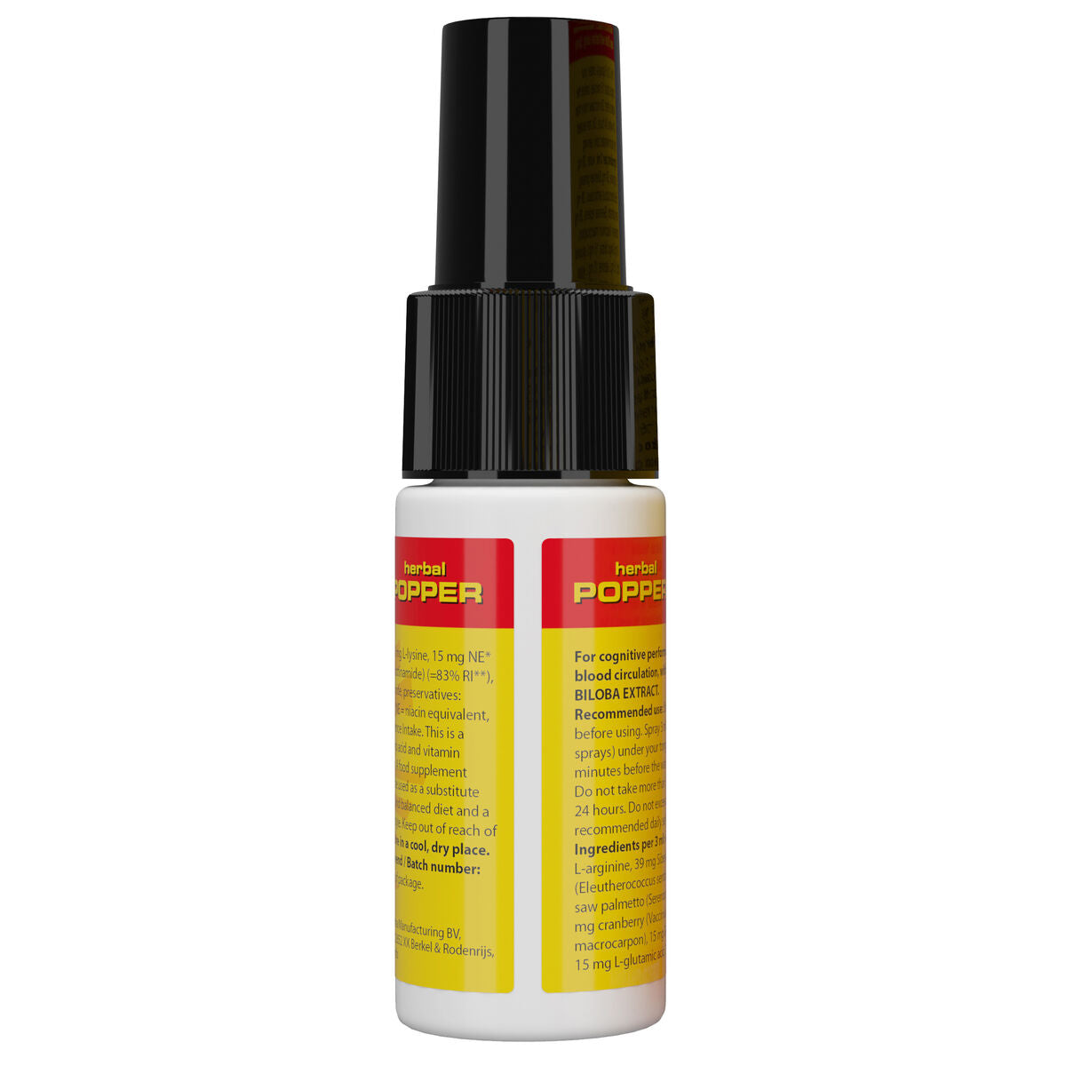 Cobeco Popper À Vaporiser Cobeco Rush Herbal 15 Ml