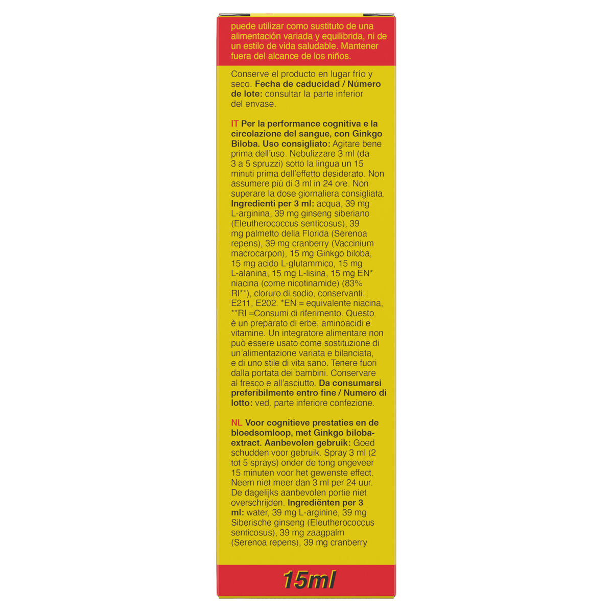 Cobeco Popper À Vaporiser Cobeco Rush Herbal 15 Ml