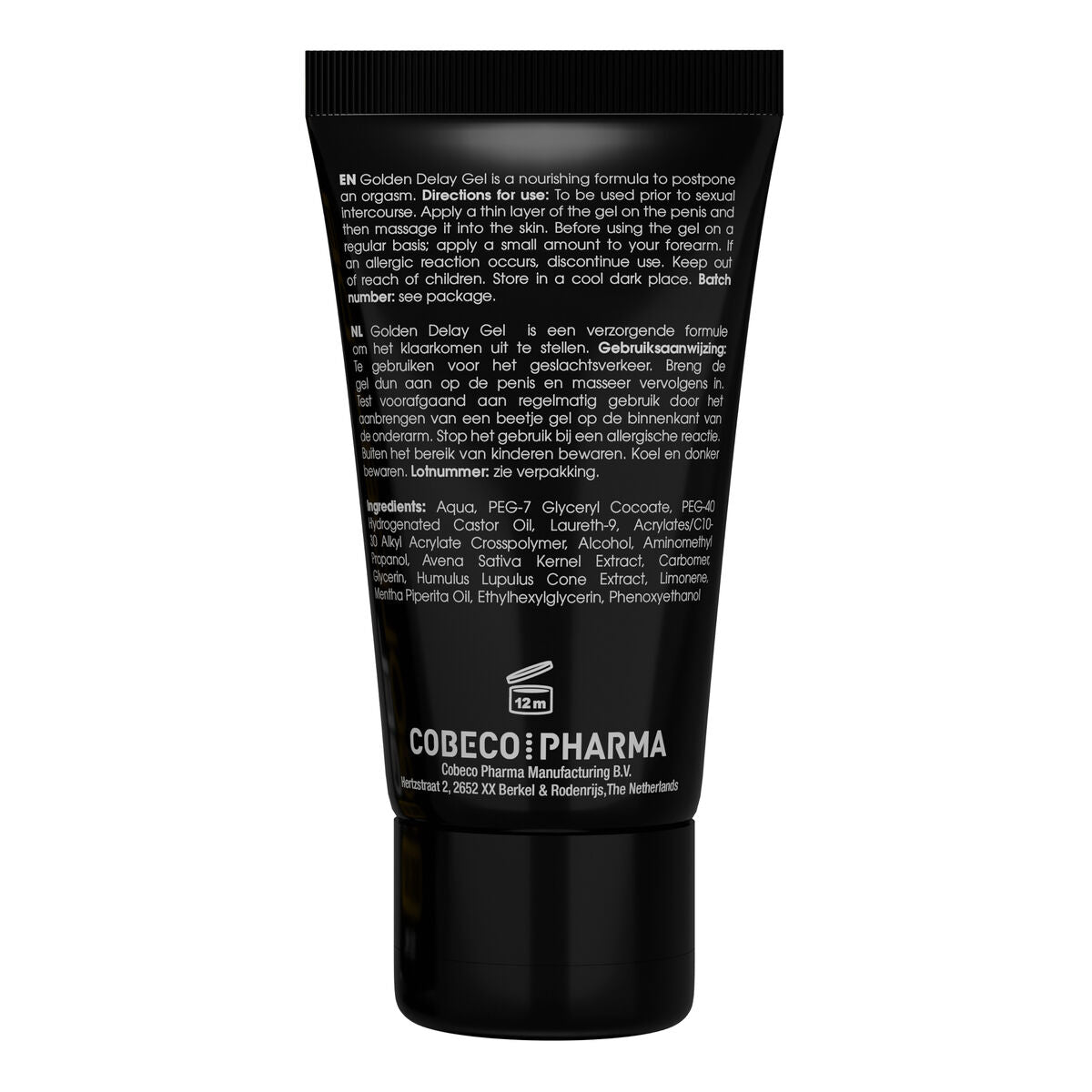 Cobeco Gel De Retardment Golden Cobeco Delay 50 Ml