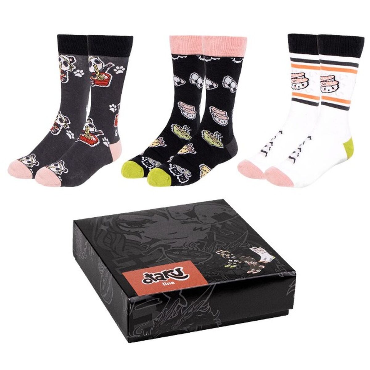 Otaku Chaussettes Otaku 3 Pièces 36-41