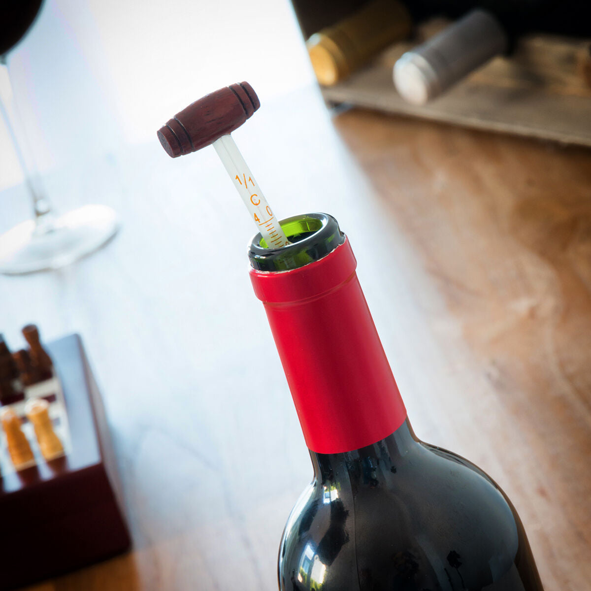 Innovagoods Ensemble D'accessoires À Vin Et Échecs Innovagoods 37 Pièces