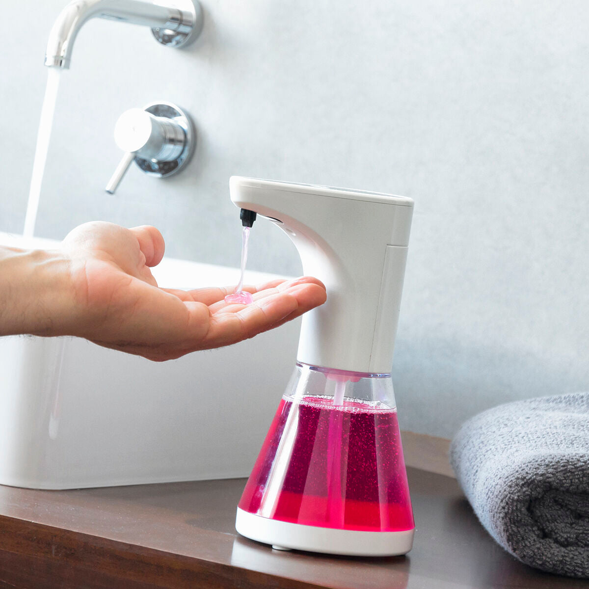 Innovagoods Distributeur Automatique De Savon Avec Capteur Sensoap Innovagoods