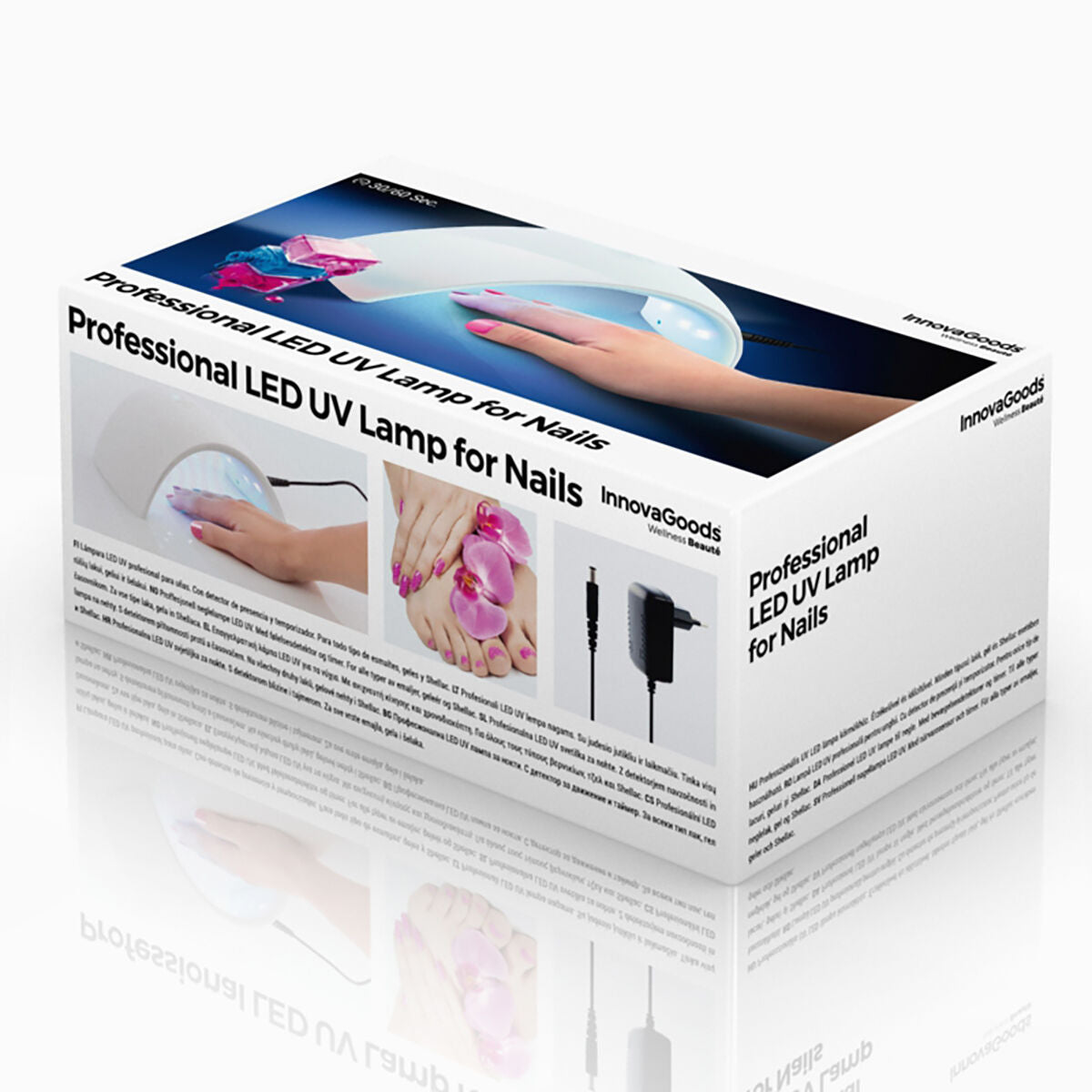 Innovagoods Lampe Led Uv Professionnelle Pour Ongles Innovagoods
