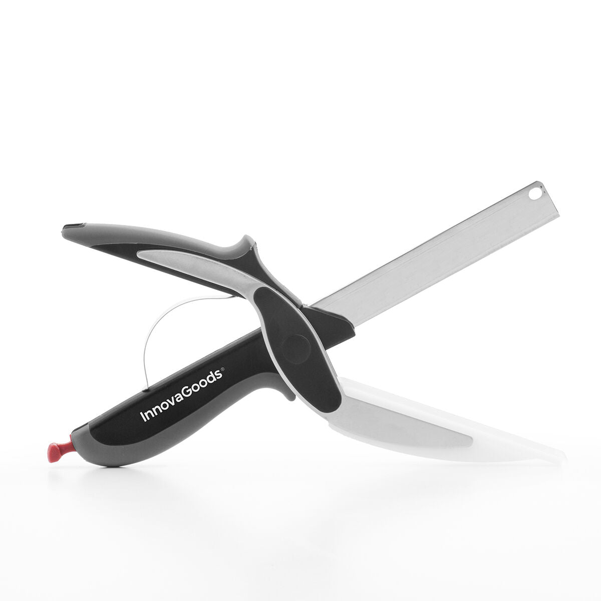 Innovagoods Couteau-Ciseau Avec Mini Planche À Découper Intégrée Scible Innovagoods