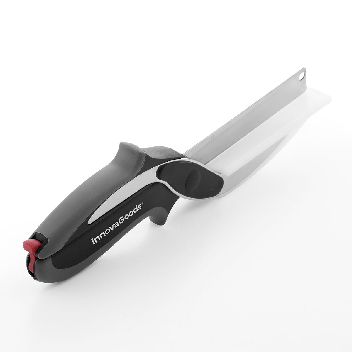 Innovagoods Couteau-Ciseau Avec Mini Planche À Découper Intégrée Scible Innovagoods
