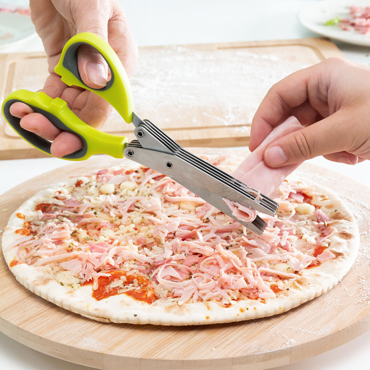 Innovagoods Ciseaux De Cuisine Multi-Coupe 5 En 1 Fivessor Innovagoods