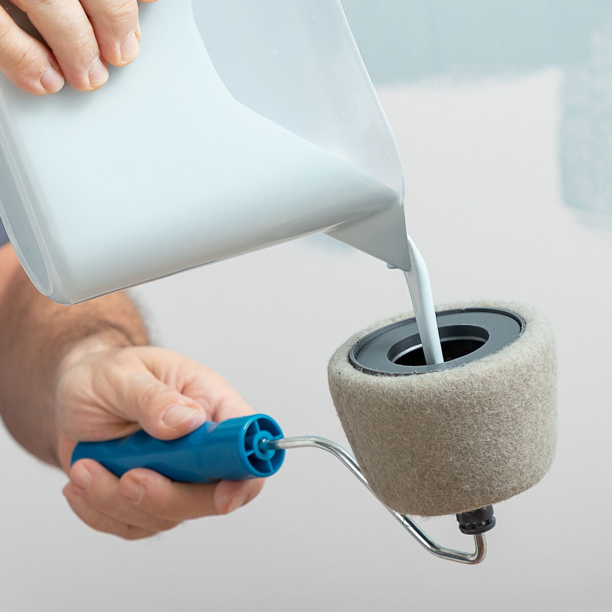 Innovagoods Ensemble De Rouleaux De Peinture Anti-Goutte Rechargeables Roll'n'paint Innovagoods 5 Pièces