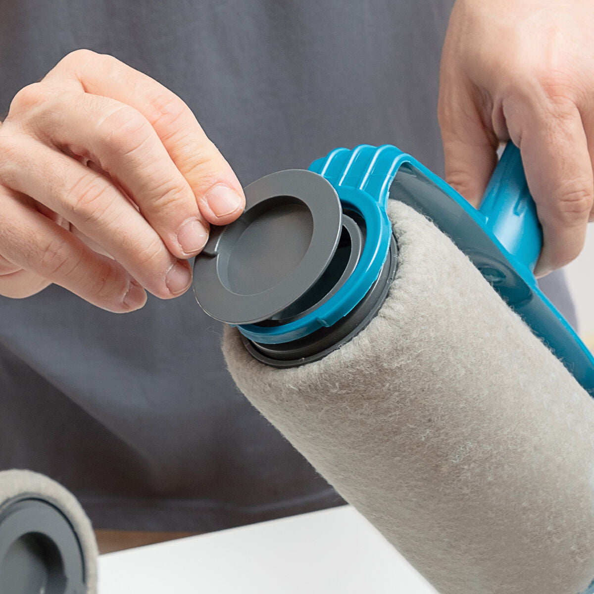 Innovagoods Ensemble De Rouleaux De Peinture Anti-Goutte Rechargeables Roll'n'paint Innovagoods 5 Pièces