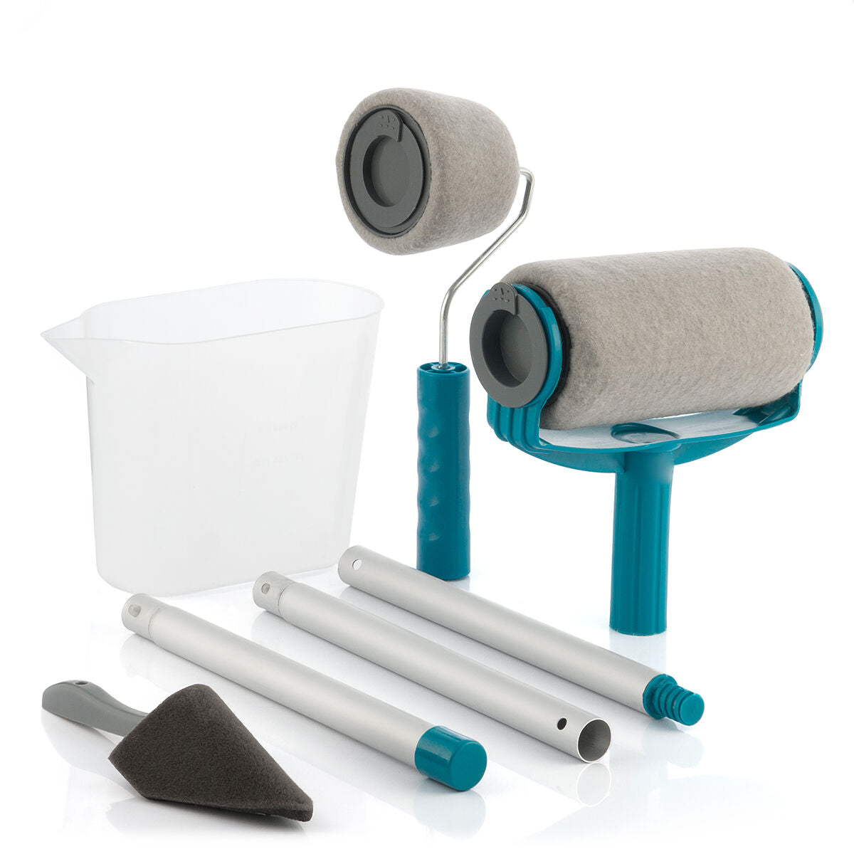 Innovagoods Ensemble De Rouleaux De Peinture Anti-Goutte Rechargeables Roll'n'paint Innovagoods 5 Pièces
