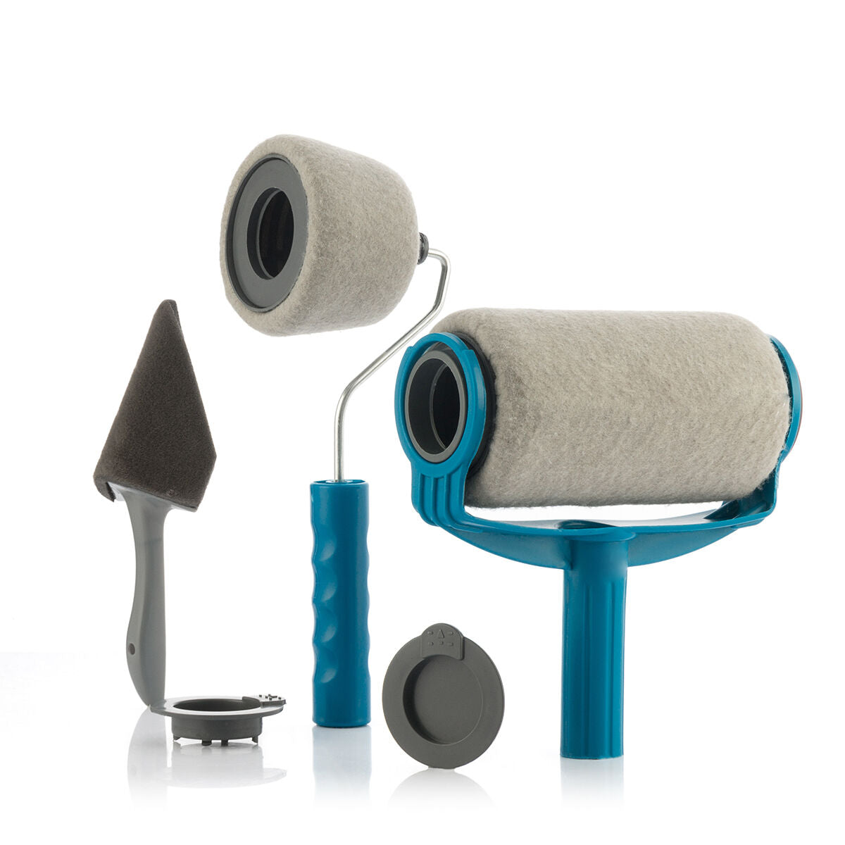 Innovagoods Ensemble De Rouleaux De Peinture Anti-Goutte Rechargeables Roll'n'paint Innovagoods 5 Pièces