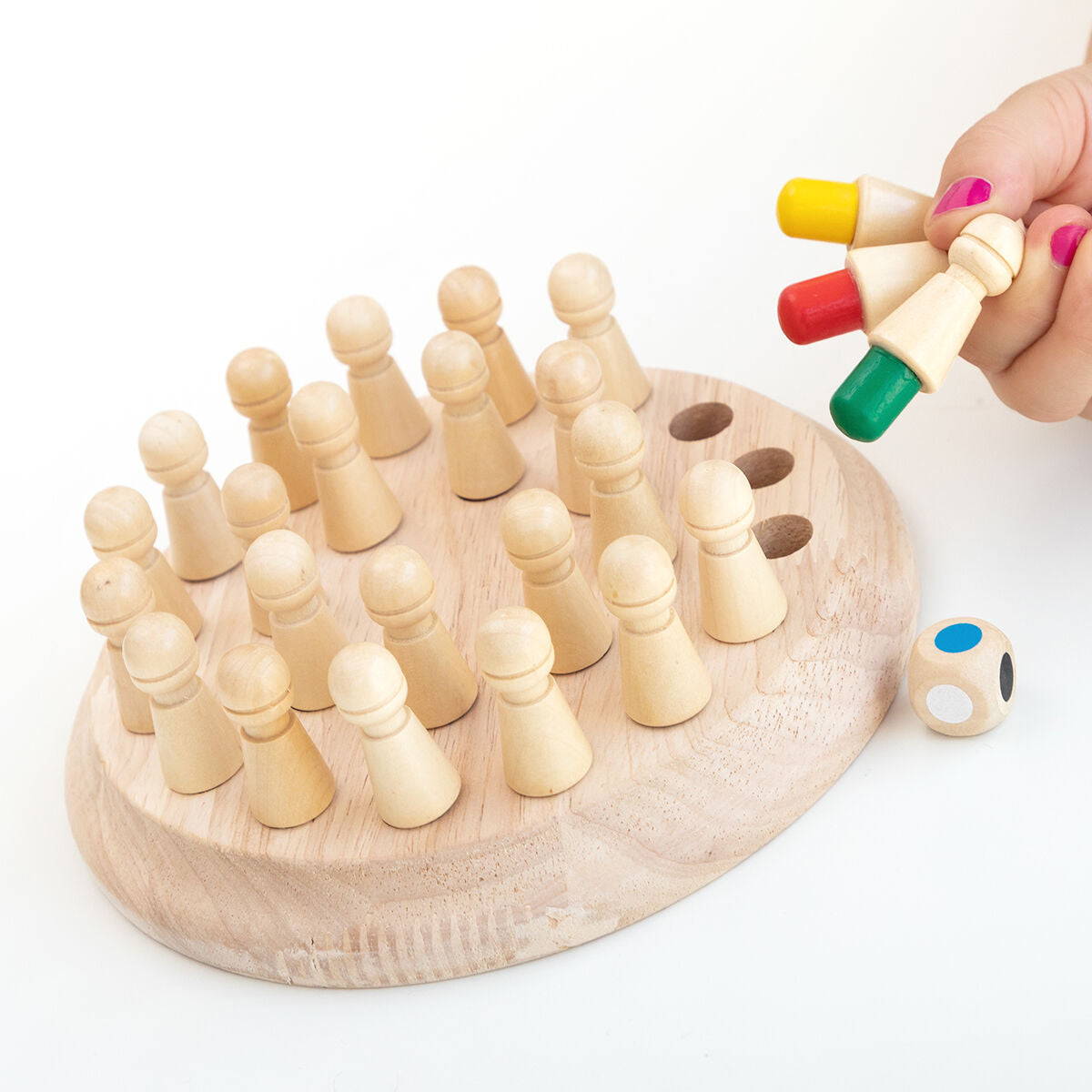 Innovagoods Jeux De Mémoire En Bois Taeda Innovagoods 26 Pièces