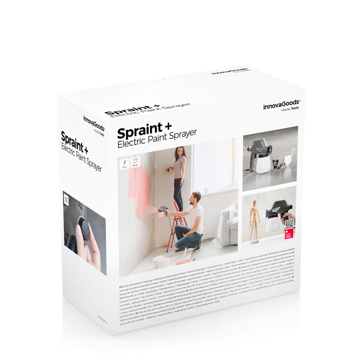 Innovagoods Pistolet À Peinture Électrique Spraint+ Innovagoods
