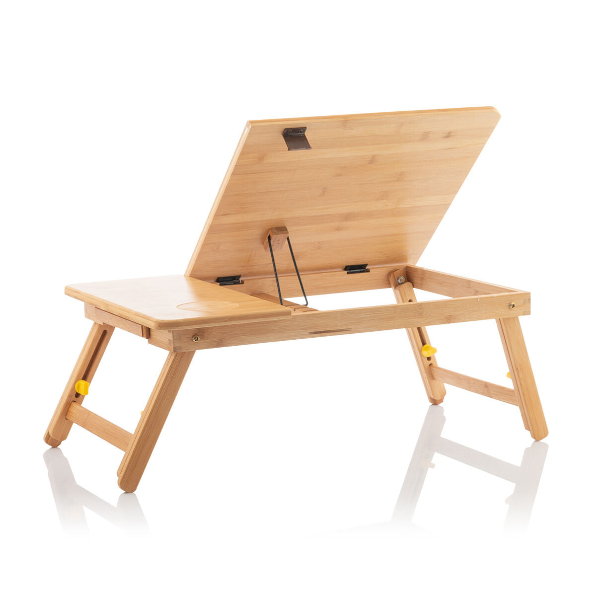 Innovagoods Table Pliante D'appoint En Bambou Lapwood Innovagoods