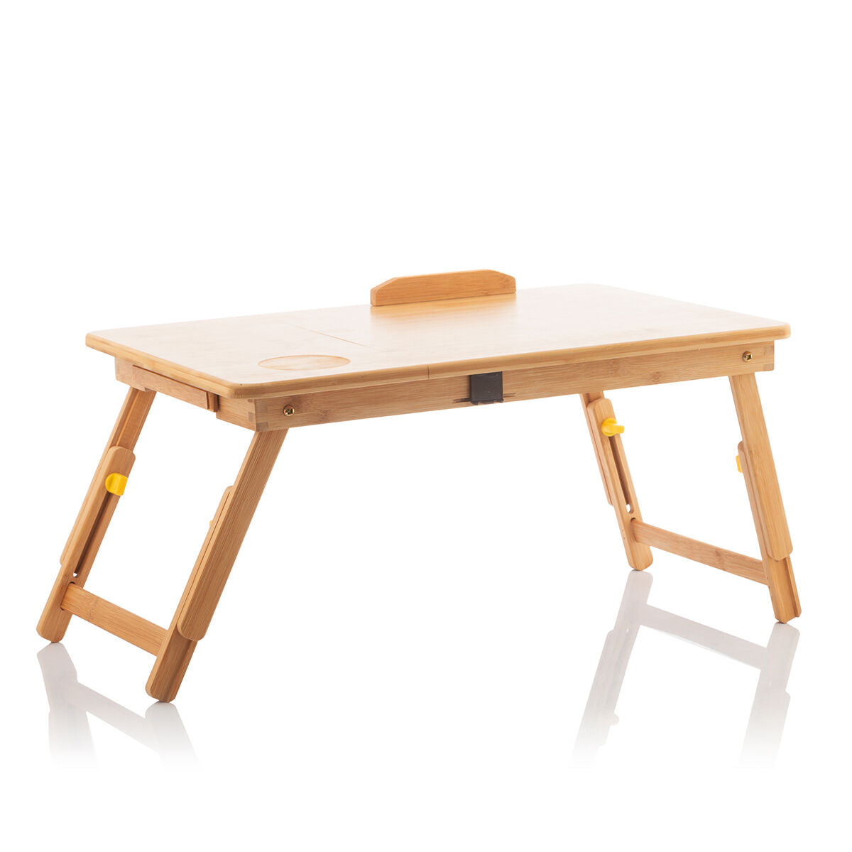 Innovagoods Table Pliante D'appoint En Bambou Lapwood Innovagoods