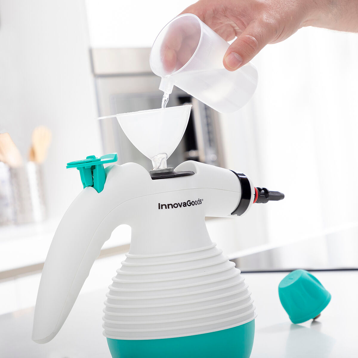 Innovagoods Nettoyeur Vapeur À Main 9 En 1 Avec Accessoires Steany Innovagoods 0,35 L 3 Bar 1000W
