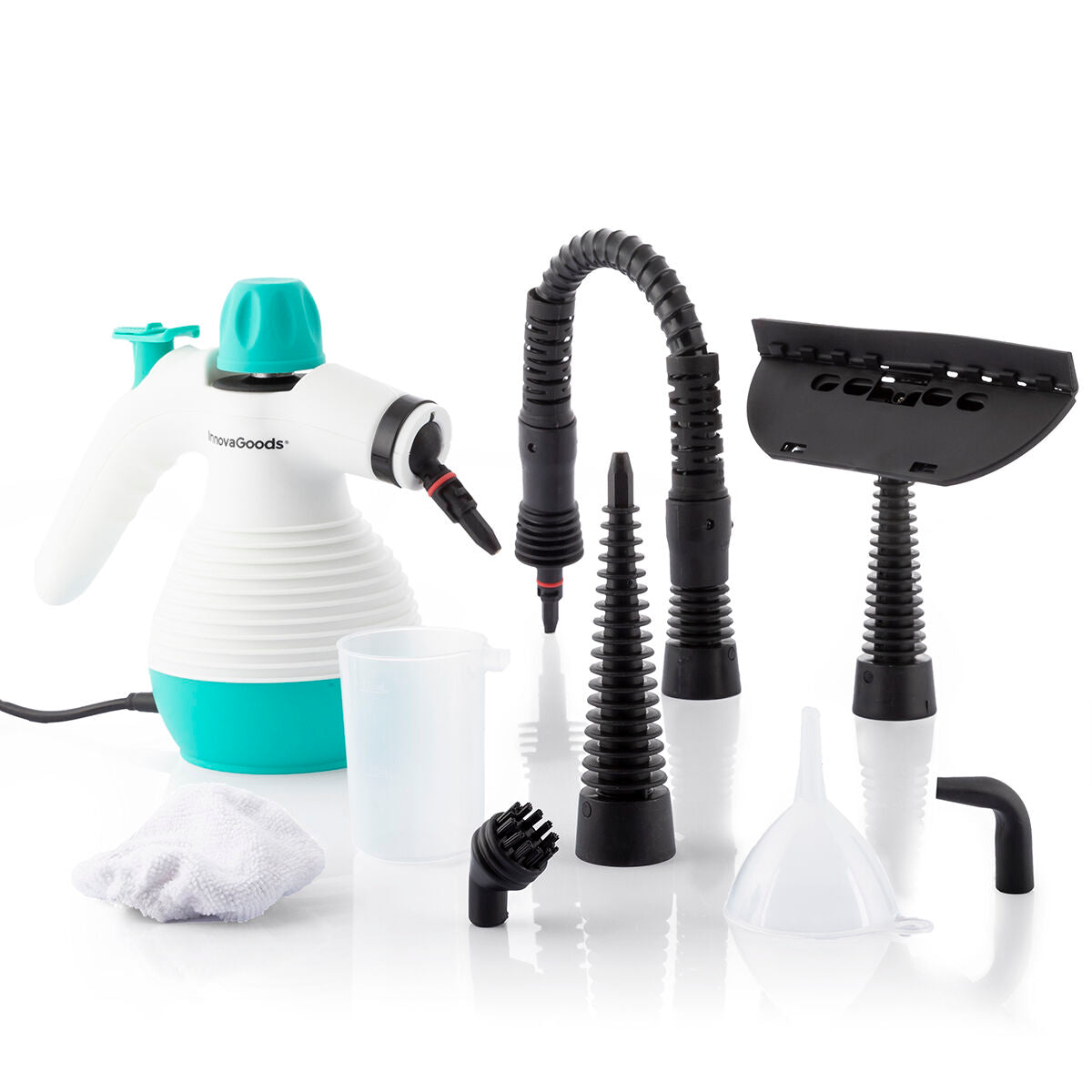 Innovagoods Nettoyeur Vapeur À Main 9 En 1 Avec Accessoires Steany Innovagoods 0,35 L 3 Bar 1000W