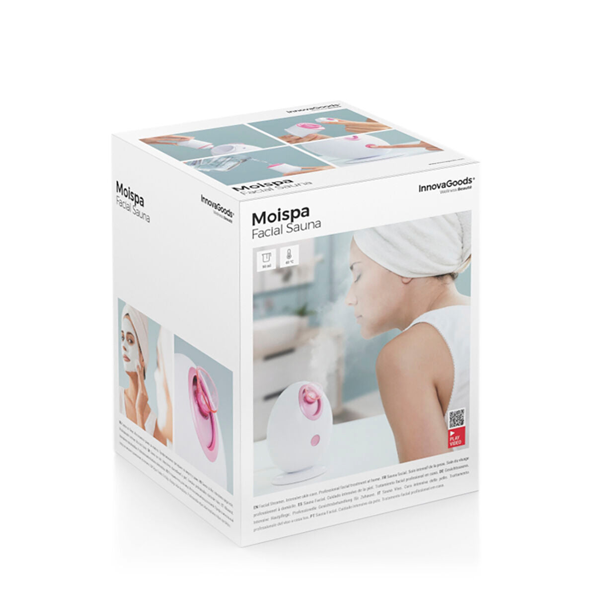 Innovagoods Sauna Facial Électrique Moispa Innovagoods