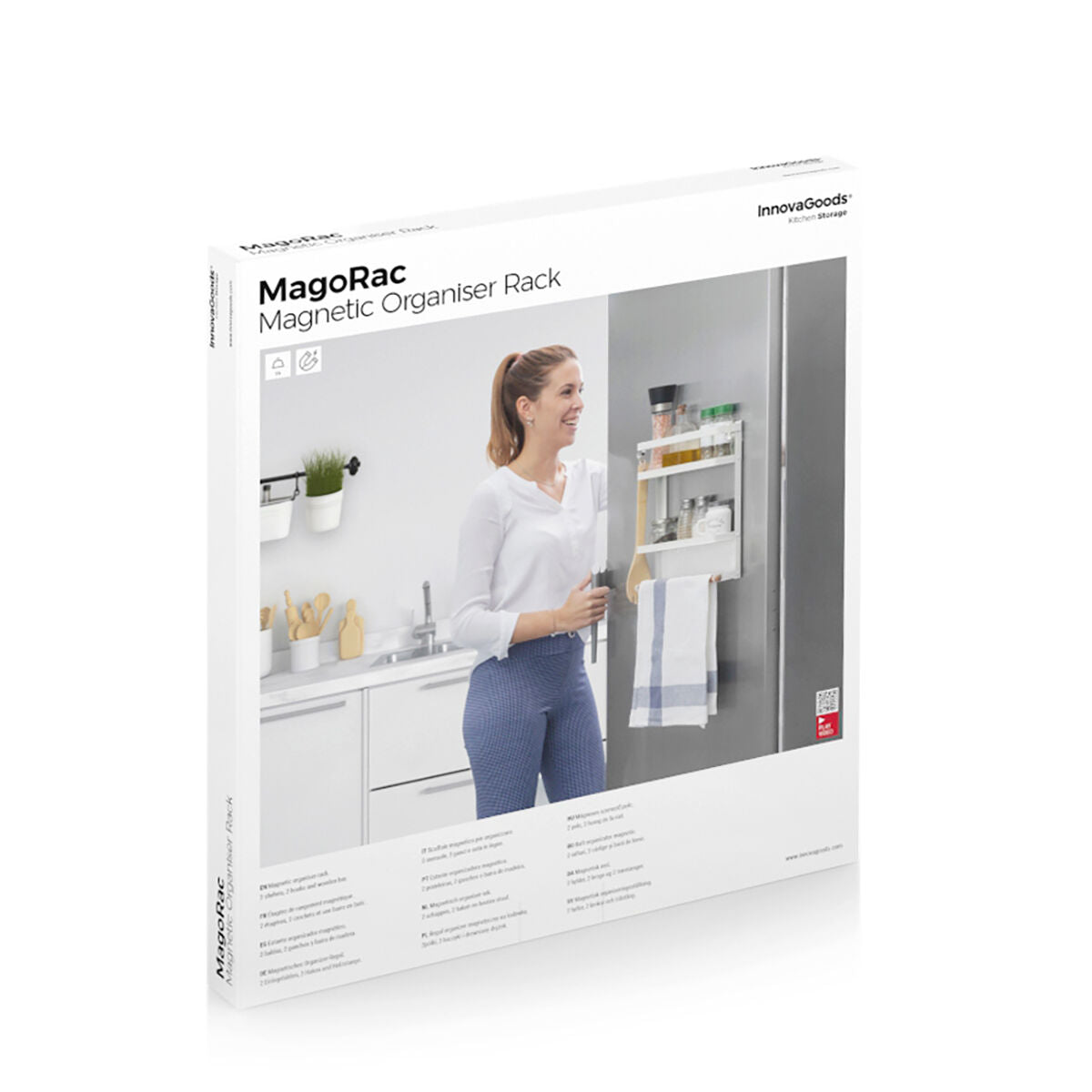 Innovagoods Étagère Magnétique Pour Organisateurs Magorac Innovagoods