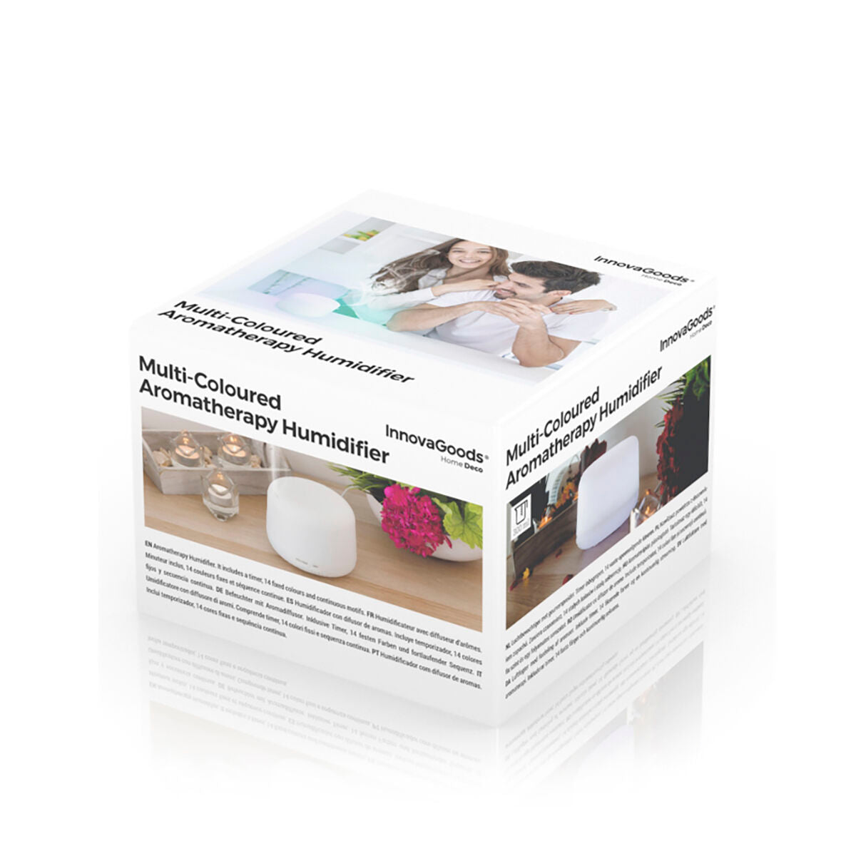 Innovagoods Humidificateur À Diffuseur D'arômes Avec Led Multicolore Steloured Innovagoods