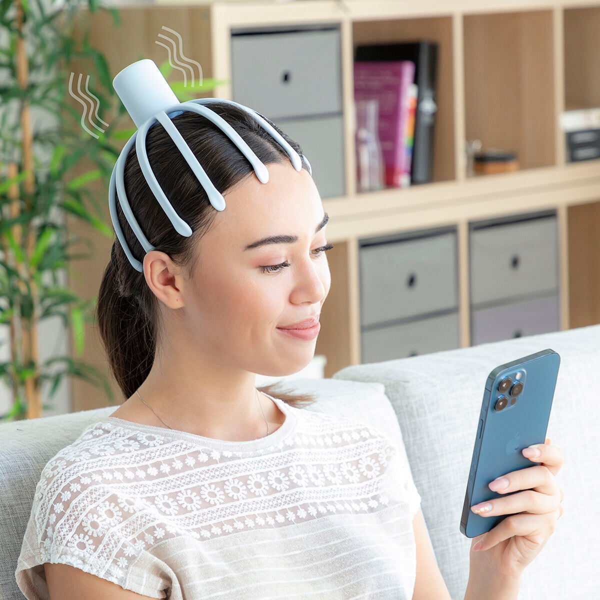 Innovagoods Masseur De Tête Rechargeable Helax Innovagoods