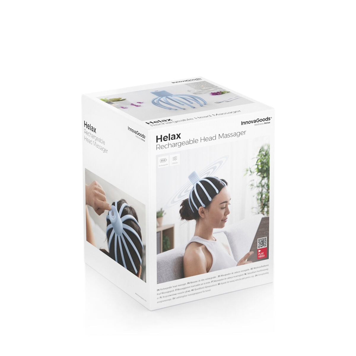 Innovagoods Masseur De Tête Rechargeable Helax Innovagoods