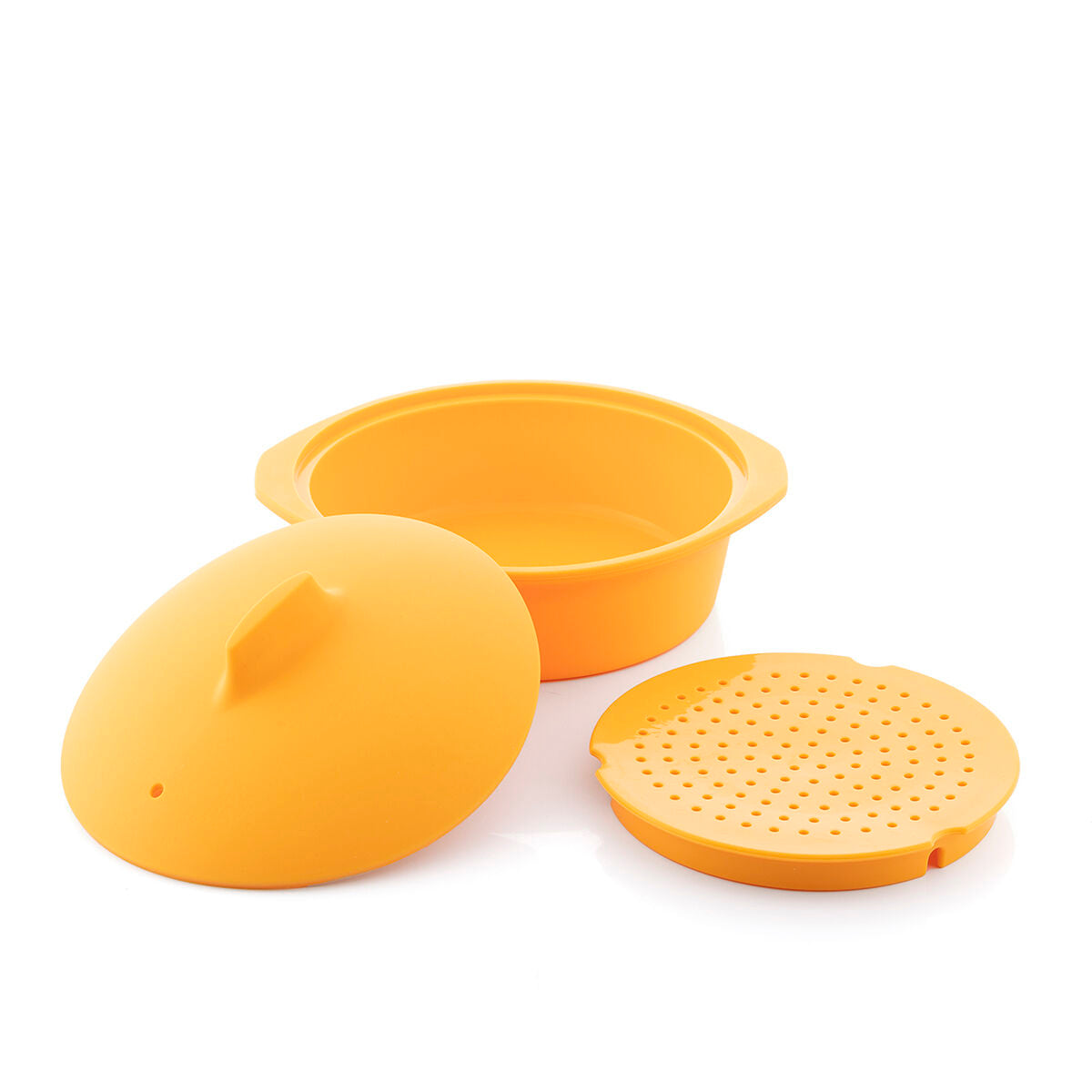 Innovagoods Cuiseur À Vapeur En Silicone Multifonction Avec Recettes Silicotte Innovagoods