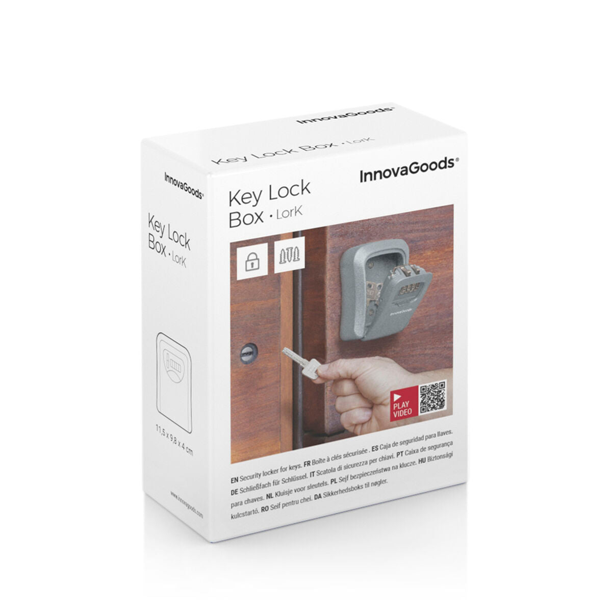 Innovagoods Coffre-Fort Pour Clés Lork Innovagoods