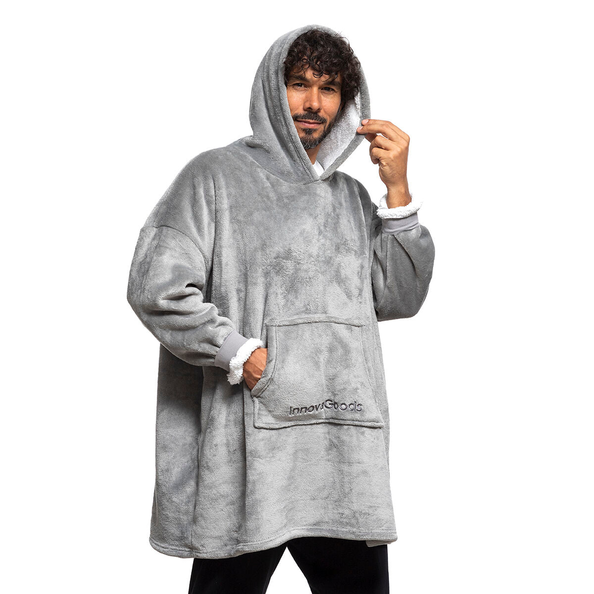 Innovagoods Couverture À Manches Sweat-Shirt Oversize Avec Polaire Swug Innovagoods