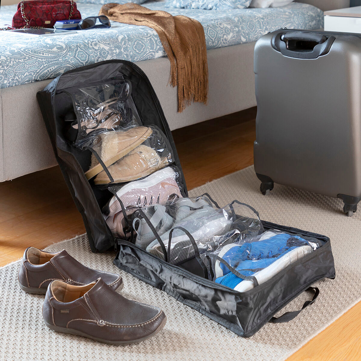 Innovagoods Sac De Voyage Pour Chaussures Doshen Innovagoods 12 Chaussures