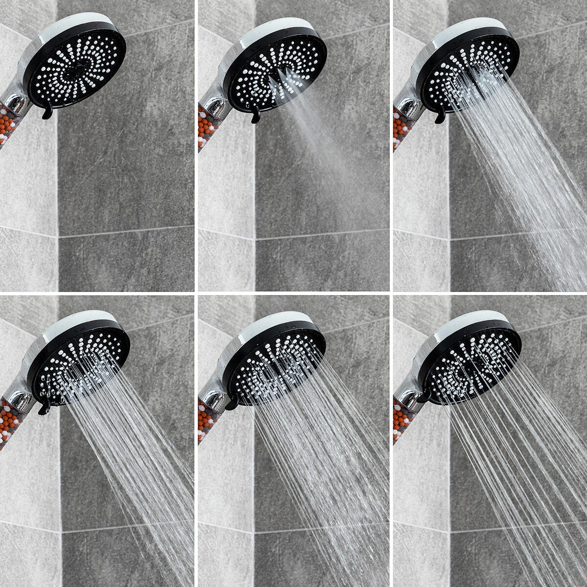 Innovagoods Pommeau De Douche Haute Pression Avec Filtre Et Minéraux Moshol Innovagoods